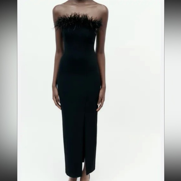 Zara black dress size S - Picture 1 of 3